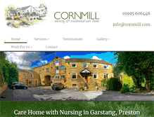 Tablet Screenshot of cornmill.com